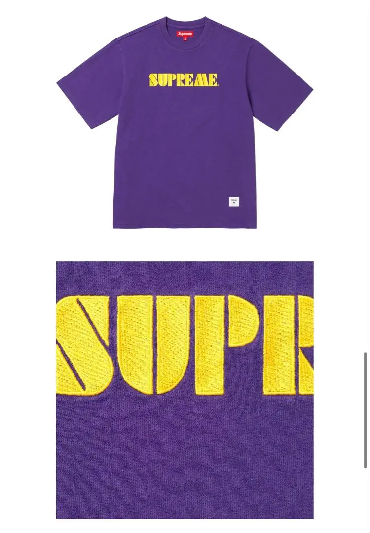 シュプリーム ステンシル Tシャツ \