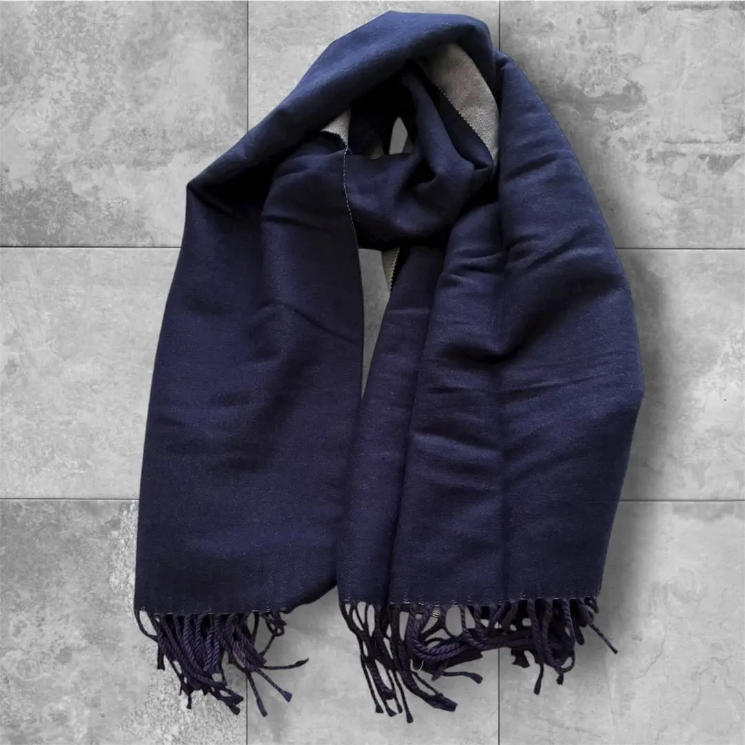 Thumbnail of Cashmere Scarf Christmas Gray Purple Gift for Oshi Activities