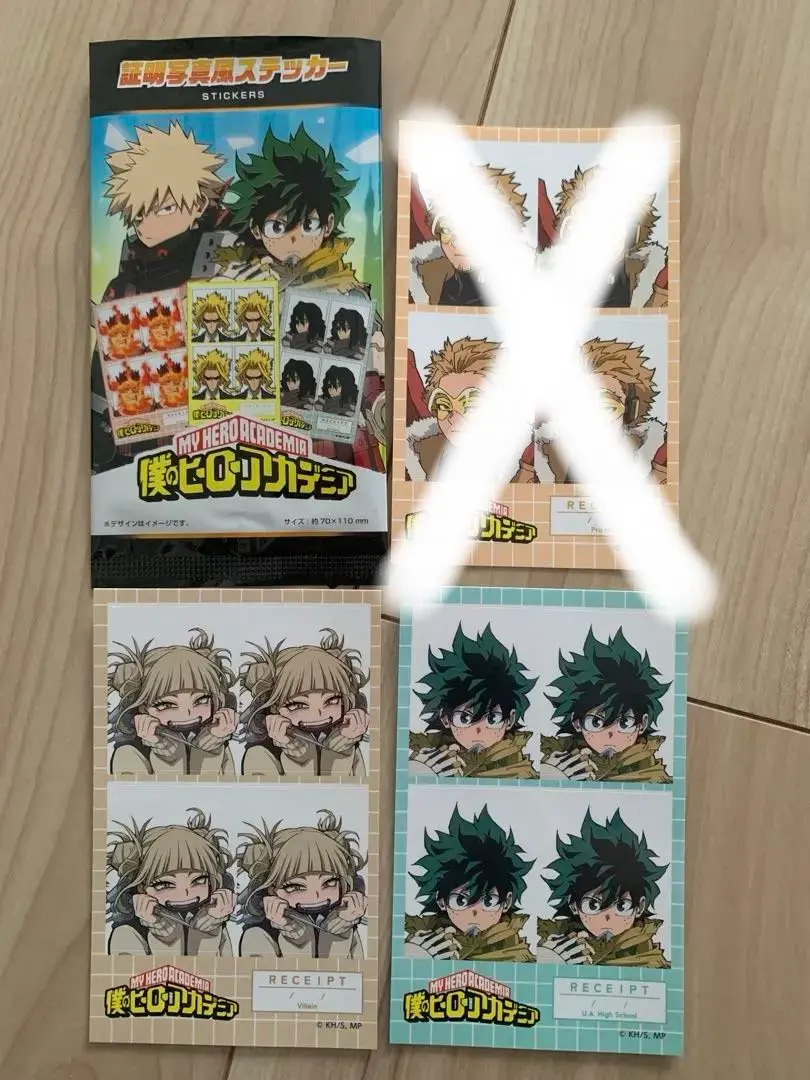 Thumbnail of My Hero Academia Photo ID Stickers