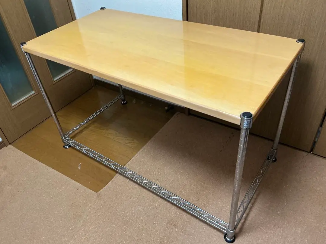 【お値下げ可】Erecta スチール製シェルフ キャスター付きパソコンデスク 楽天市場】エレクター デスクの通販