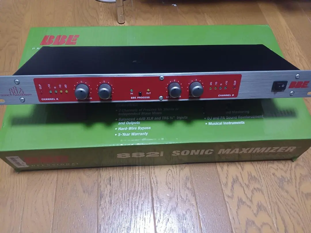 882i Sonic Maximizer エフェクター ソニックマキシマイザー BBE ( ビービーイー ) 882i ソニックマキシマイザー 送料無料
