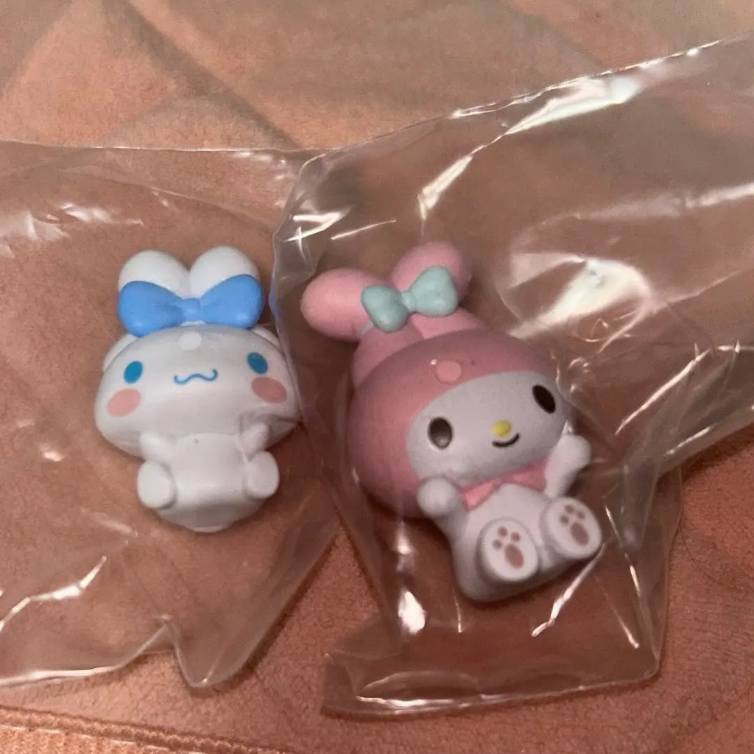 Thumbnail of Sanrio Rabbit Costume Figure: My Melody, Cinnamoroll, Capsule Toy