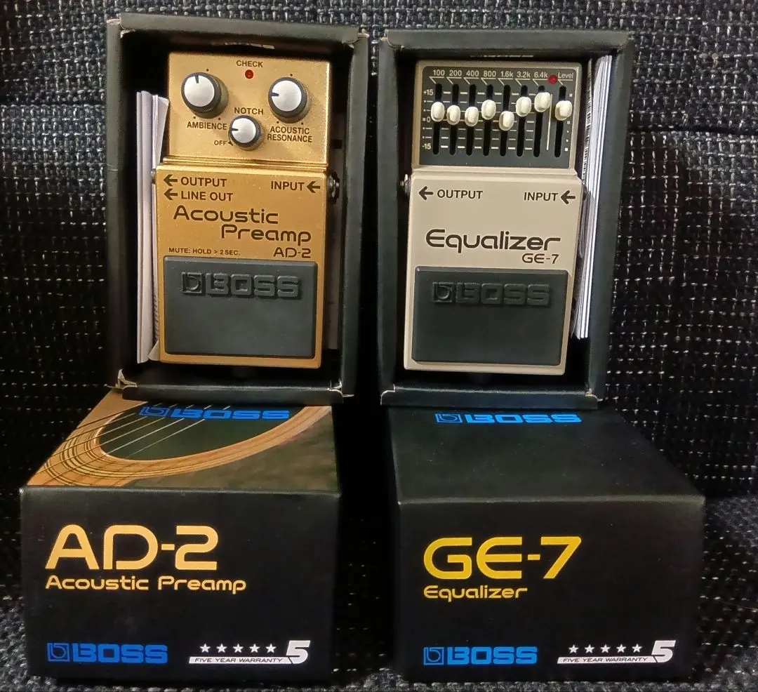 BOSS アコースティックプリアンプ AD-2 BOSS AD-2 Acoustic Preamp アコギ用 プリアンプ ボス AD2
