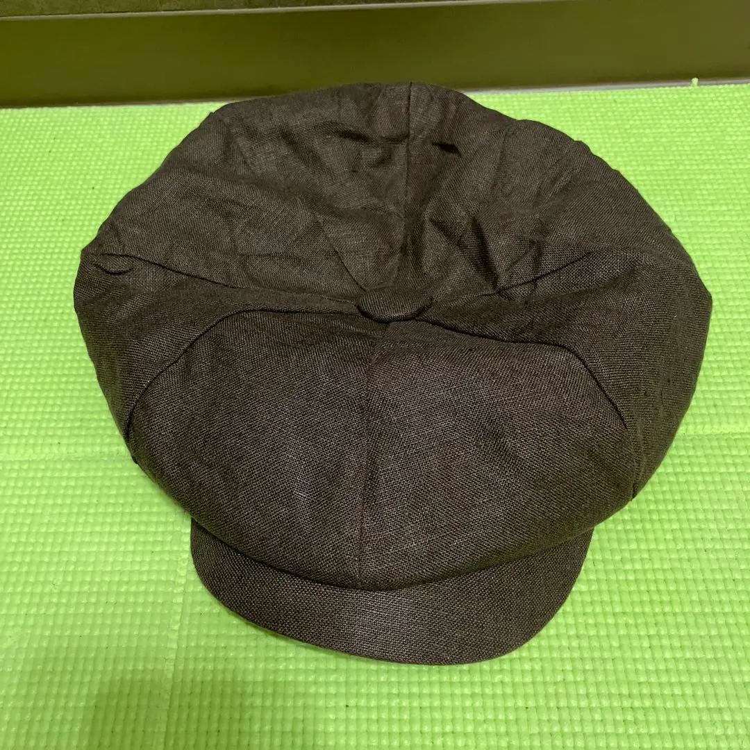 ゆ*ー様 ニューヨークハット　ラムスキン　ビッグアップル　キャスケット　ニュース NEW YORK HAT キャスケット ビッグシルエット ハンチング