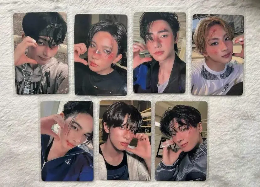 Thumbnail of ENHYPEN daydream Yizhiyu 1.0 YZY trading cards, all members