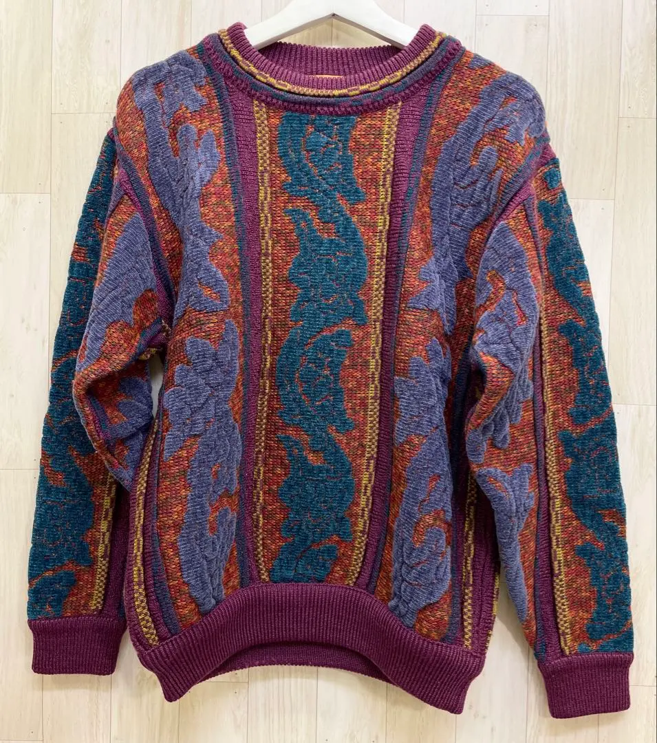 Thumbnail of CORSINI ITALY Corsini All-over Pattern 3D Knit Sweater M