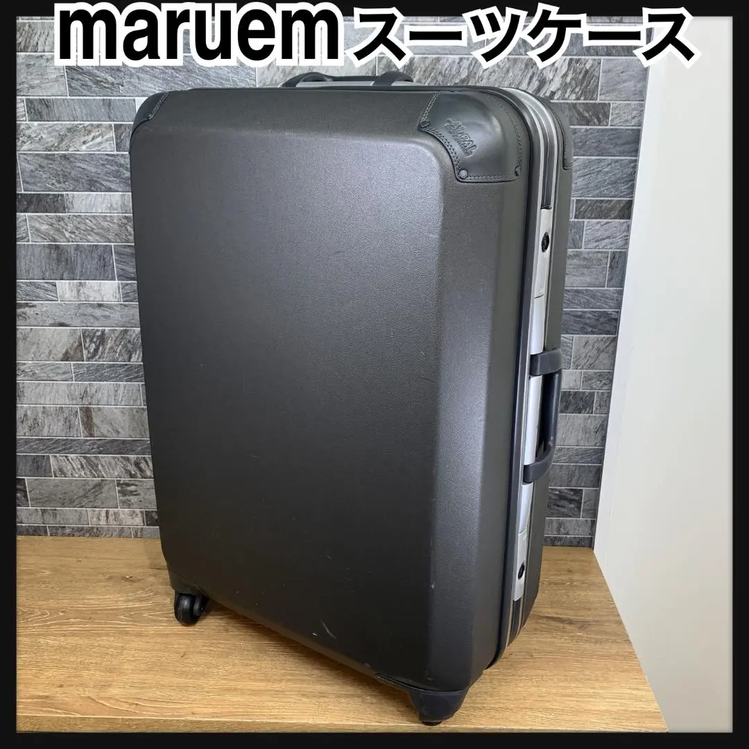 キャリーケースMARUEM マルエム　スーツケースCREW WING送料込み Yahoo!オークション -「マルエム スーツケース」の落札相場