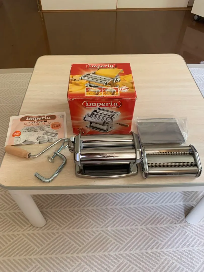 新品未使用品Imperia Simplex パスタマシン 楽天市場】 調理器具 > パスタ道具 > インペリア・パスタマシン
