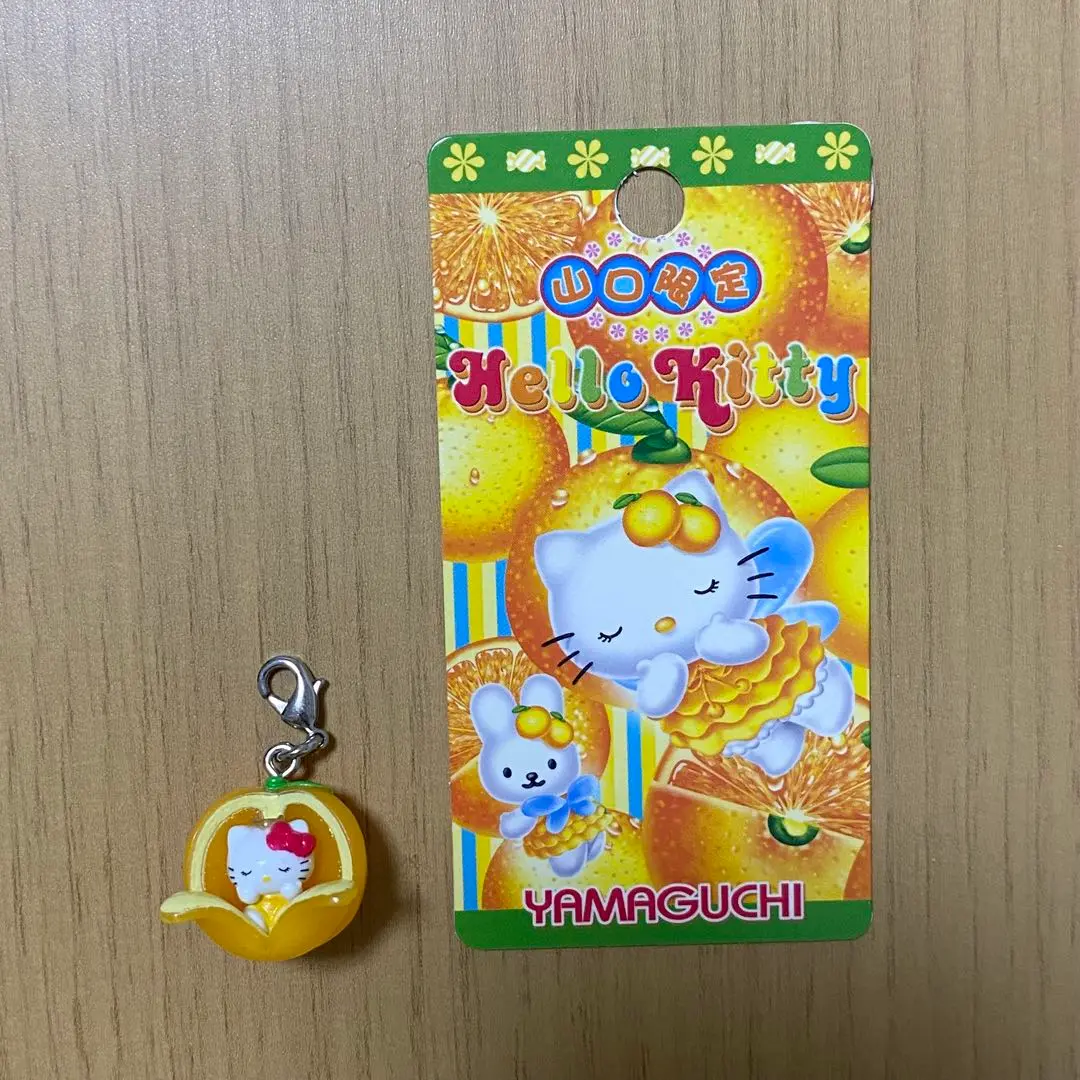 ご当地キティ【静岡限定】ファスナーマスコット ゴールド