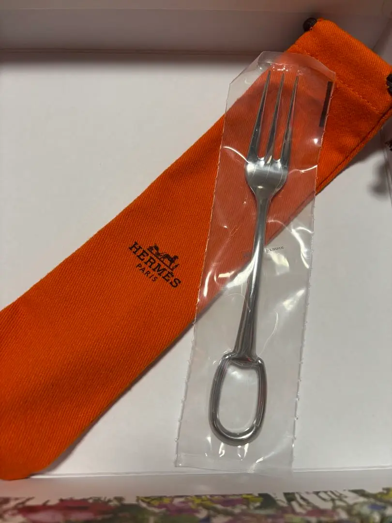 エルメスHERMES グランアトラージュ　デザートスプーン　ゴールド 新品未使用 デザートスプーン 〈グラン・アトラージュ〉 | Hermès