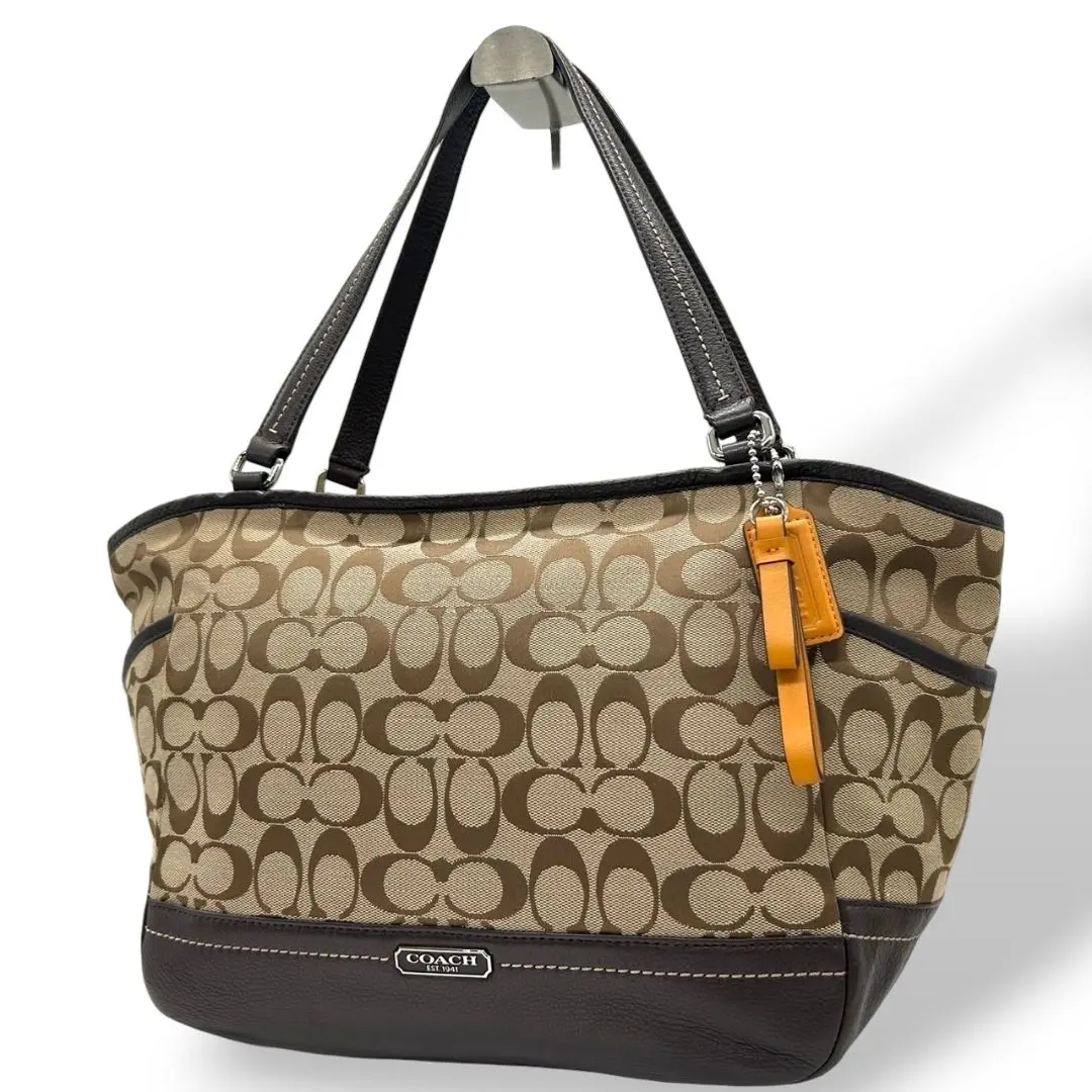 【良品】COACH コーチ F23297 シグネチャー トートバッグ 肩掛け 2025年最新】COACH F23297の人気アイテム - メルカリ