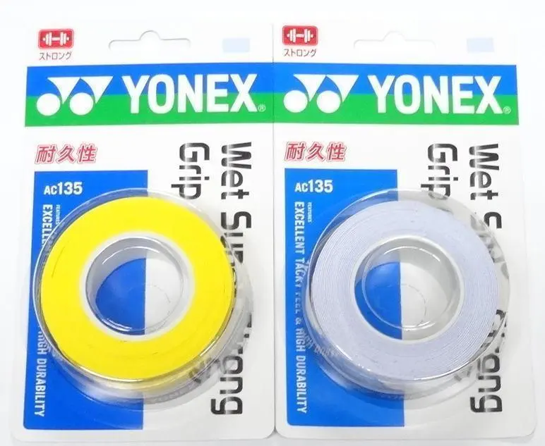Thumbnail of Yonex Wet Super Strong Grip AC135 Y and W / 〠m