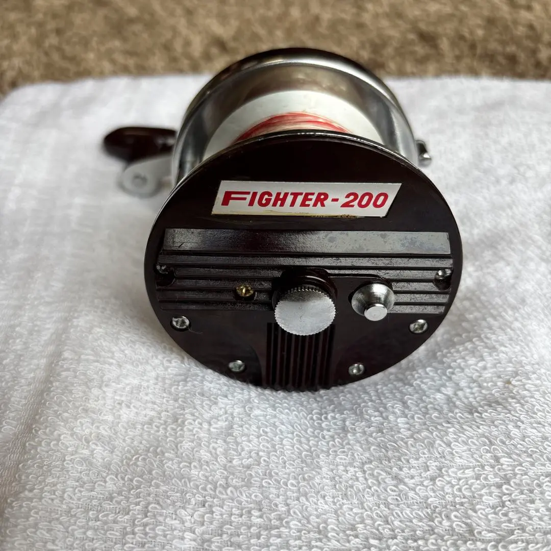 【新品未使用】オリムピック　ファイター200 両軸リール 2025年最新】リール OLYMPIC FIGHTER-200の人気アイテム - メルカリ