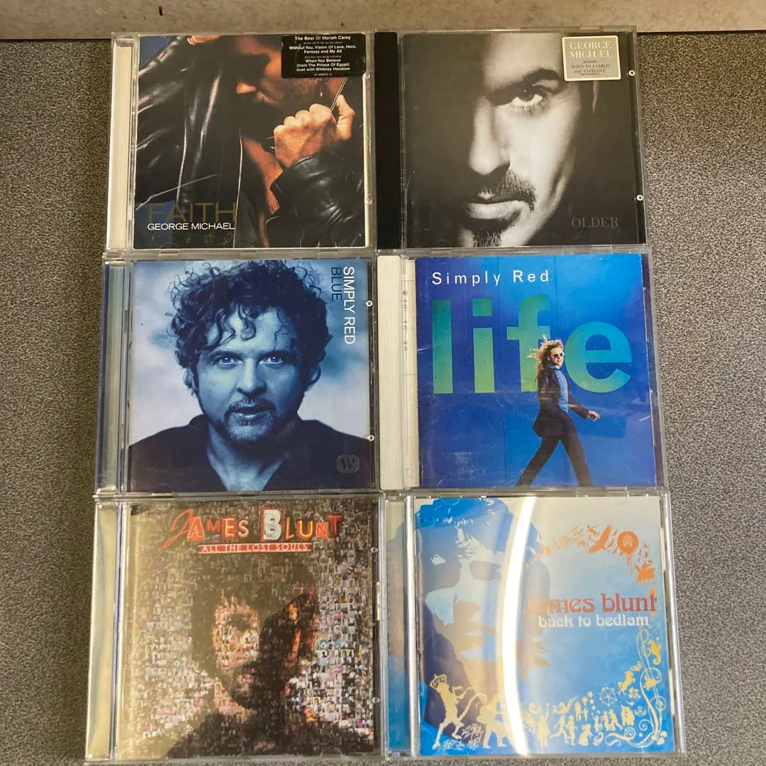 西洋音樂 男聲主唱 CD六片套裝 的縮圖