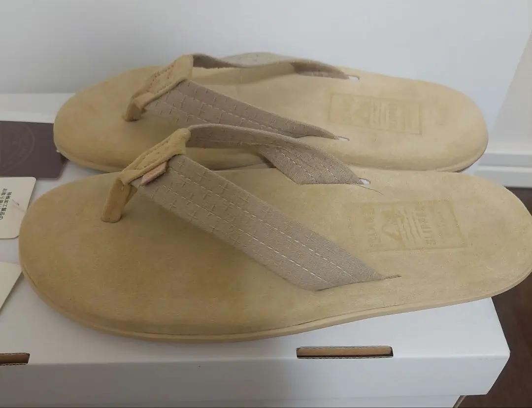 hobo ホーボー 本革 ゴムソール サンダル 超美品 42 ☆hobo☆ホーボー本革ゴムソールサンダル超美品