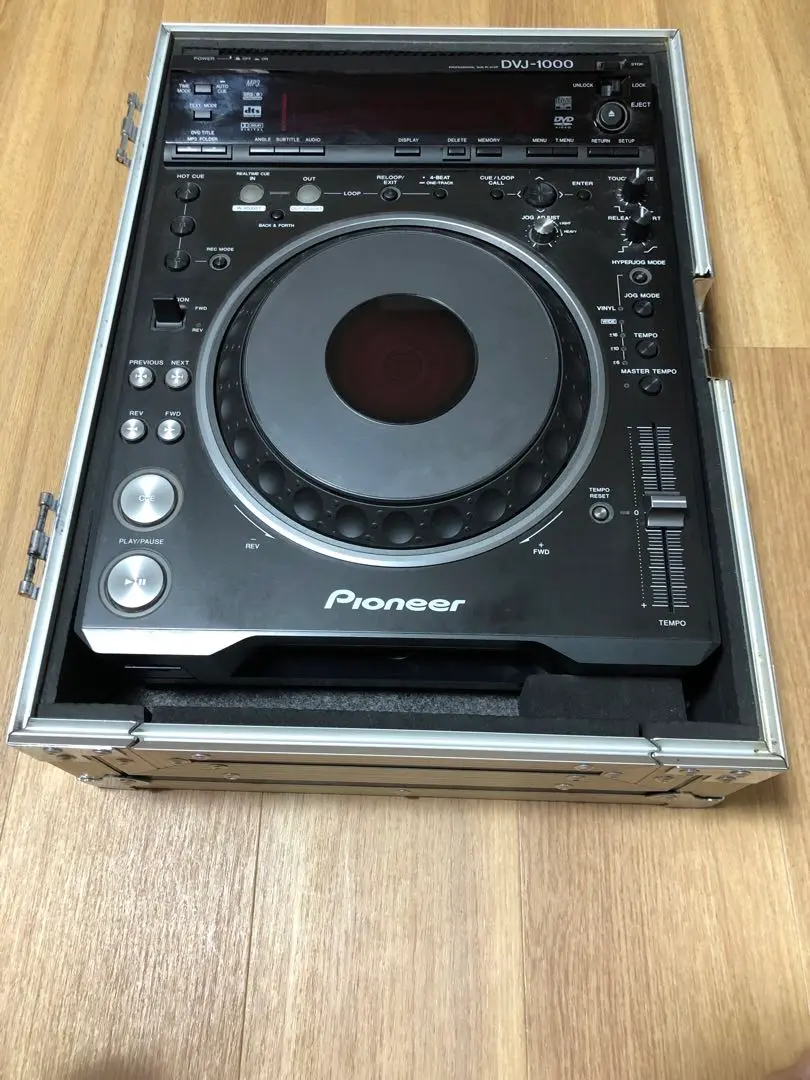 Pioneer DVJ-1000 DJ機材 デファクトスタンダード「CDJ-1000」シリーズの操作性を継承し