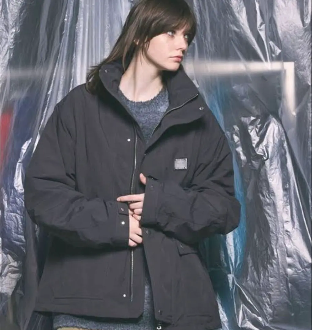 MAISON SPECIAL ブラック ナイロンジャケット サイズ2 MAISON SPECIAL ブラック ナイロンジャケット サイズ2