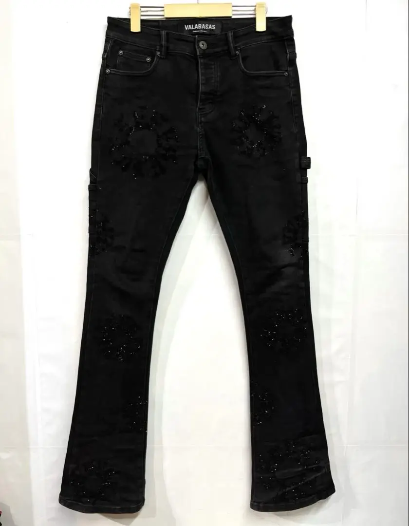 の*あ様 最安値！！VALABASAS バラバサス/ブーツカット パンツ/34 VALABASAS(バラバサス) / PHOENIX 2.0/STACKED FLARE JEAN