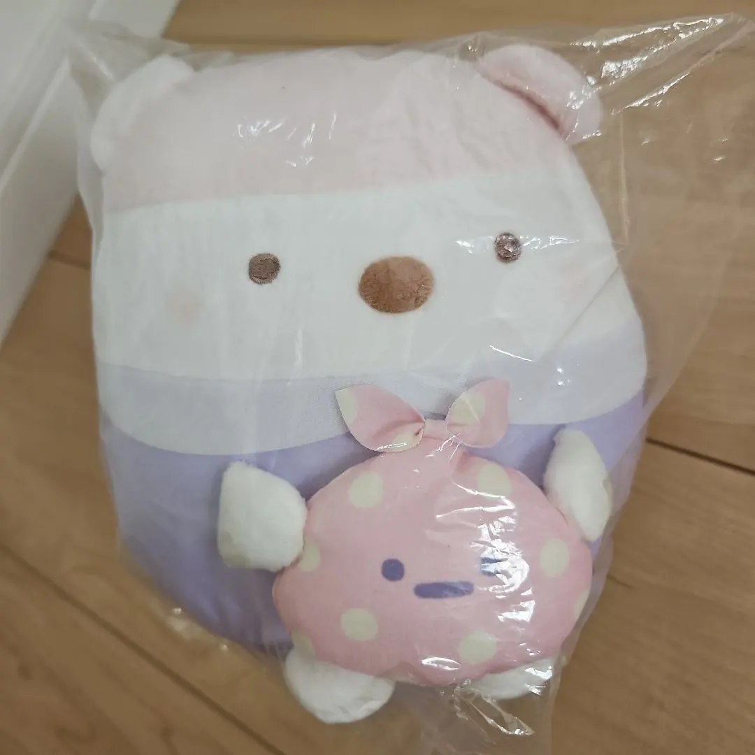 角落小伙伴 角落宝宝 小小夥伴一起寶寶白熊 裹巾 的縮圖