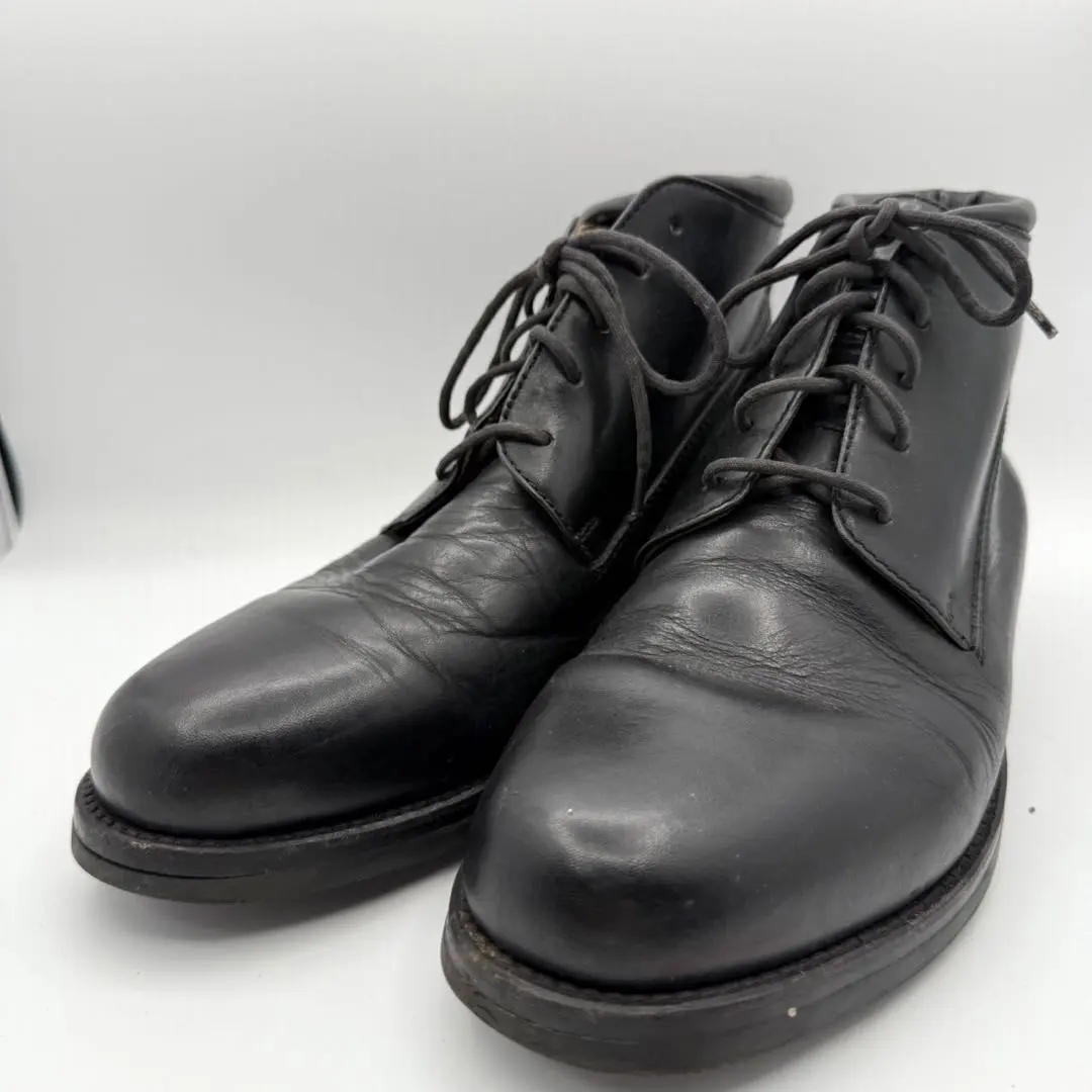 Thumbnail of Excellent Condition COLE HAAN Chukka Boots vibram Leather Black Men's