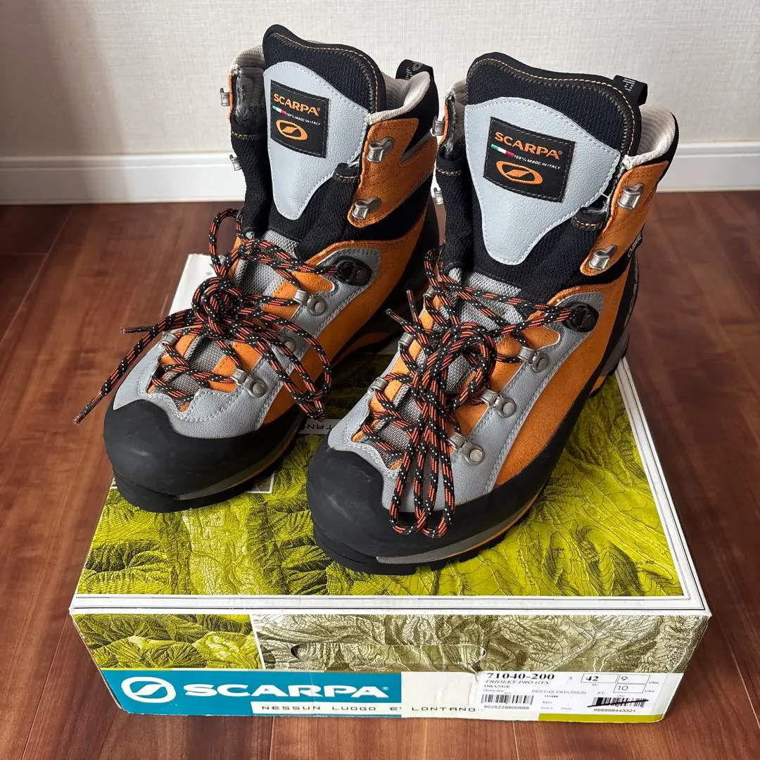 スカルパ SCARPA TRIOLET PRO GTX EU41 26cm トリオレプロ トレッキング ブーツ 登山靴 アウトドア SCARPA (スカルパ) トレッキングシューズ メンズ SIZE 25.5cm
