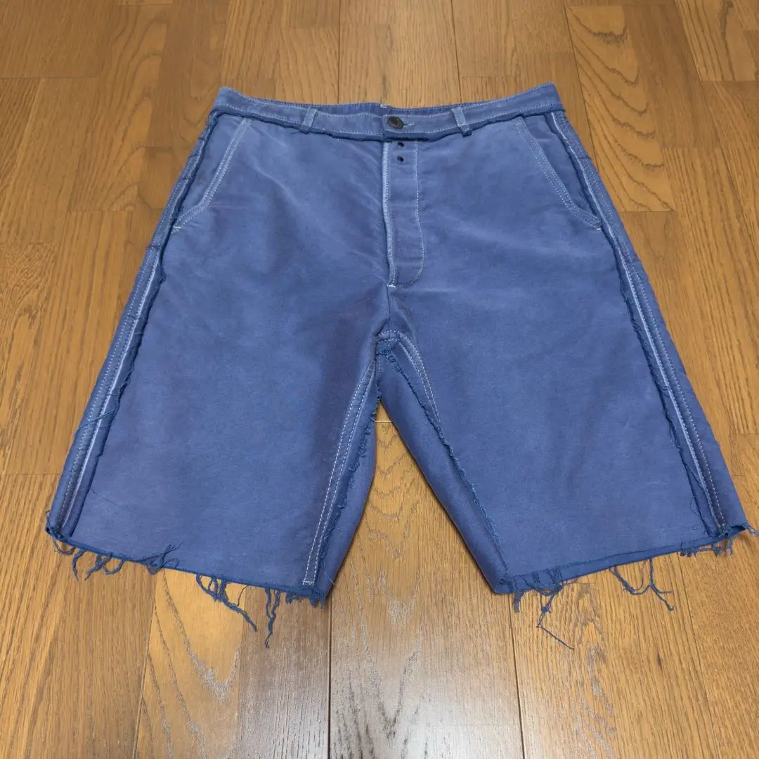 Maison Margiela ハーフパンツ　ショーツ　サイズ38 青 Yahoo!オークション -「マルジェラ ショートパンツ」の落札相場