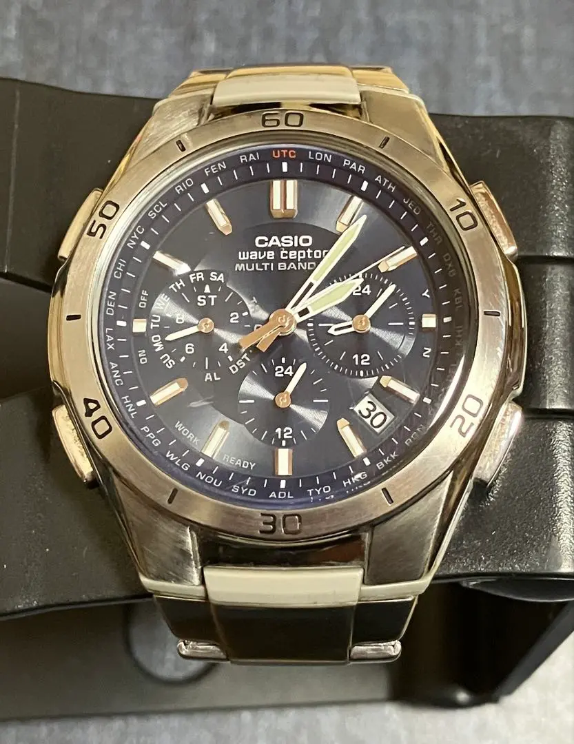 カシオ CASIO 電波ソーラー腕時計マルチバンド6 WVQ-M410DE