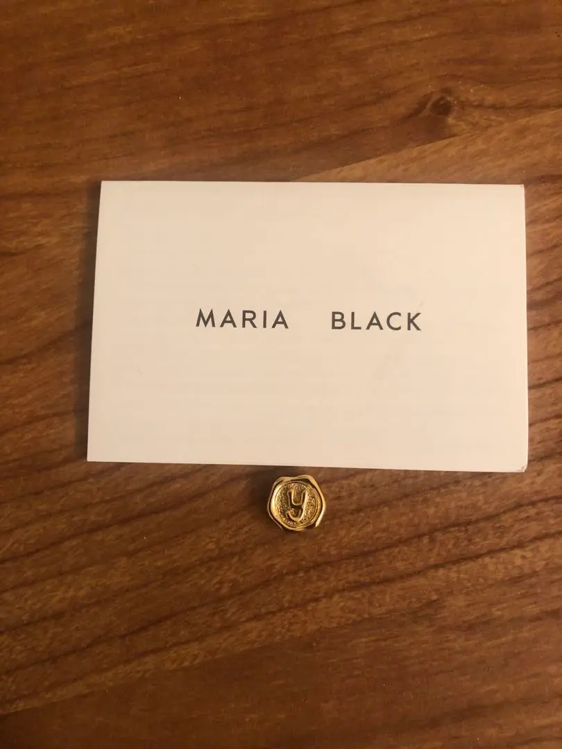 MARIA BLACKアルファベットコインパーツ&タイラペンダンドセット MARIA BLACK STARTER KIT