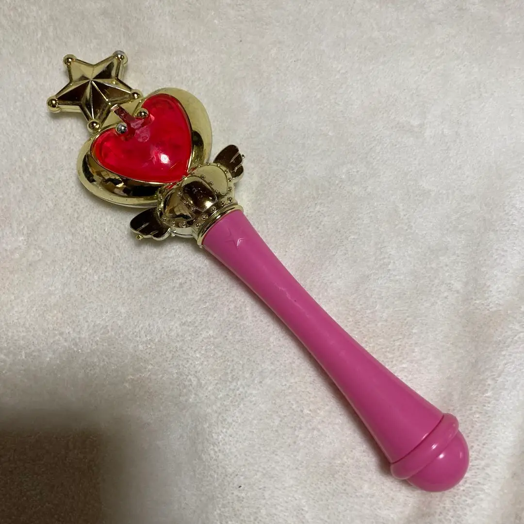 ピンクムーンスティック（再販版）/セーラームーンワールド/当時物 当時品 セーラームーン ムーンスティック 2000年版 再販版