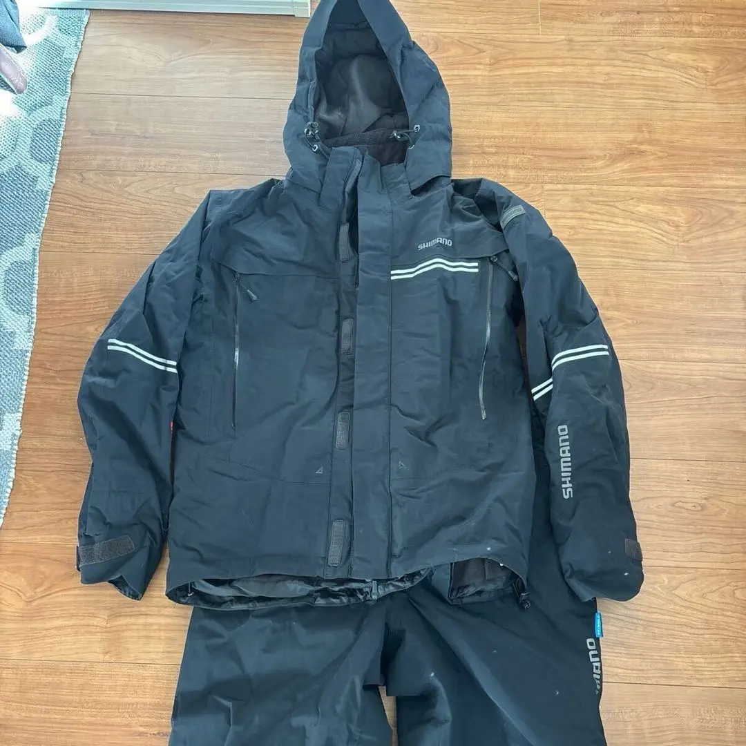 SHIMANO フィッシングスーツ ブラック 上下セット 2025年最新】SHIMANO フィッシングスーツ(上下セット)の人気
