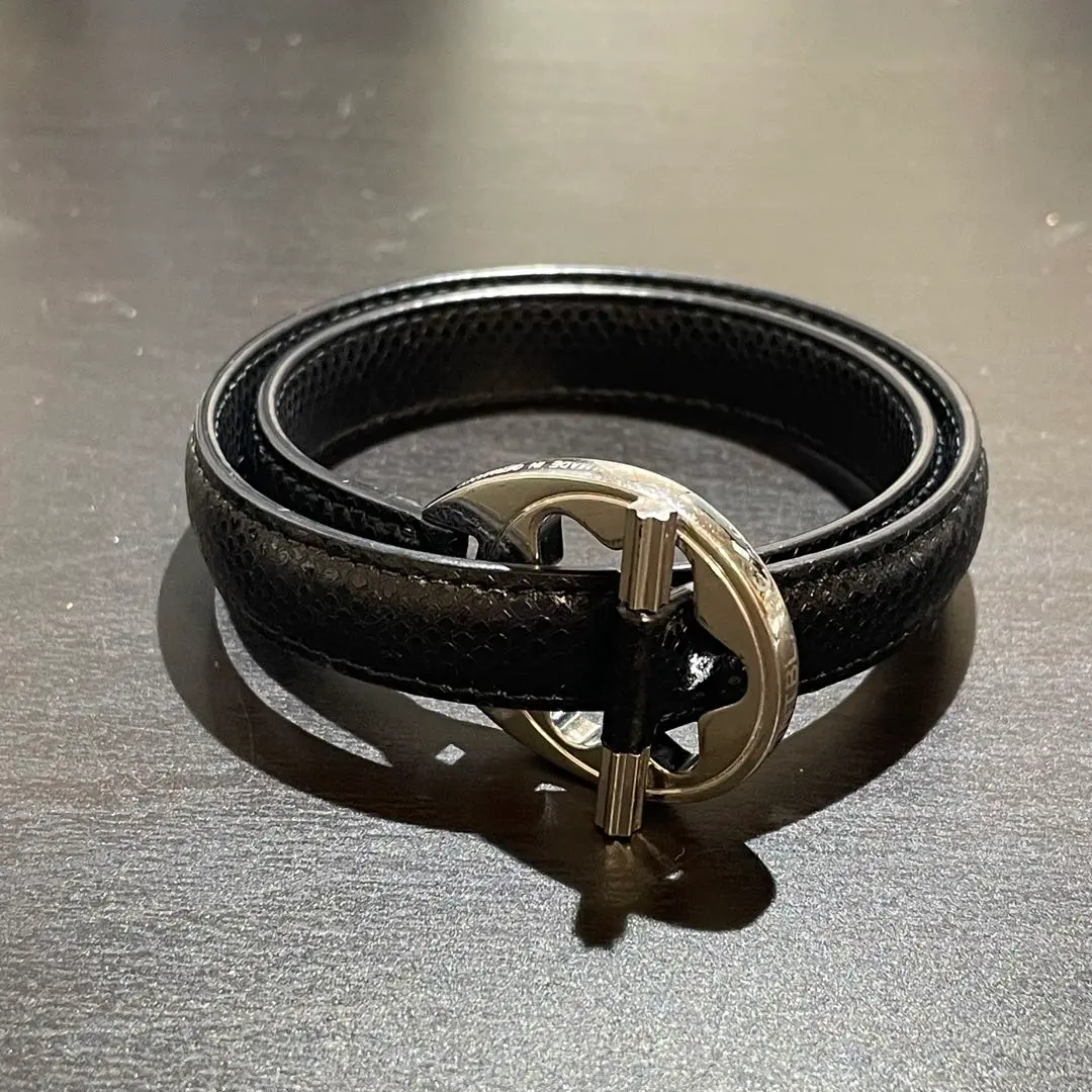 【極美品】MONT BLANC モンブラン レザーブレスレット ブラック　箱付き 楽天市場】モンブラン ブレスレットの通販