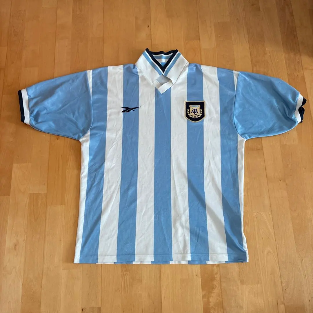 Reebok 99/00 アルゼンチン ユニフォーム シャツ L Yahoo!オークション -「reebok」(アルゼンチン) (ナショナル