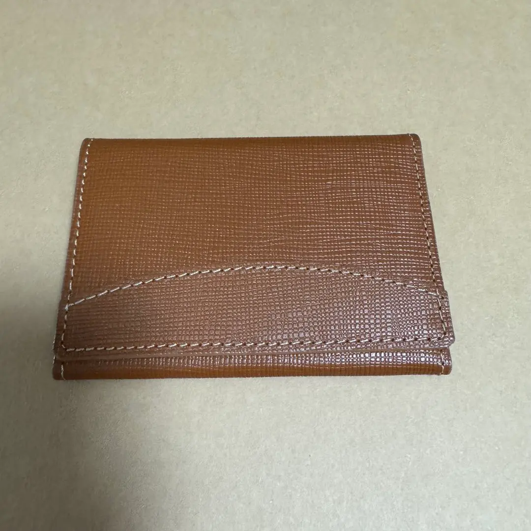 Thumbnail of Brown Synthetic Leather Business Card Holder