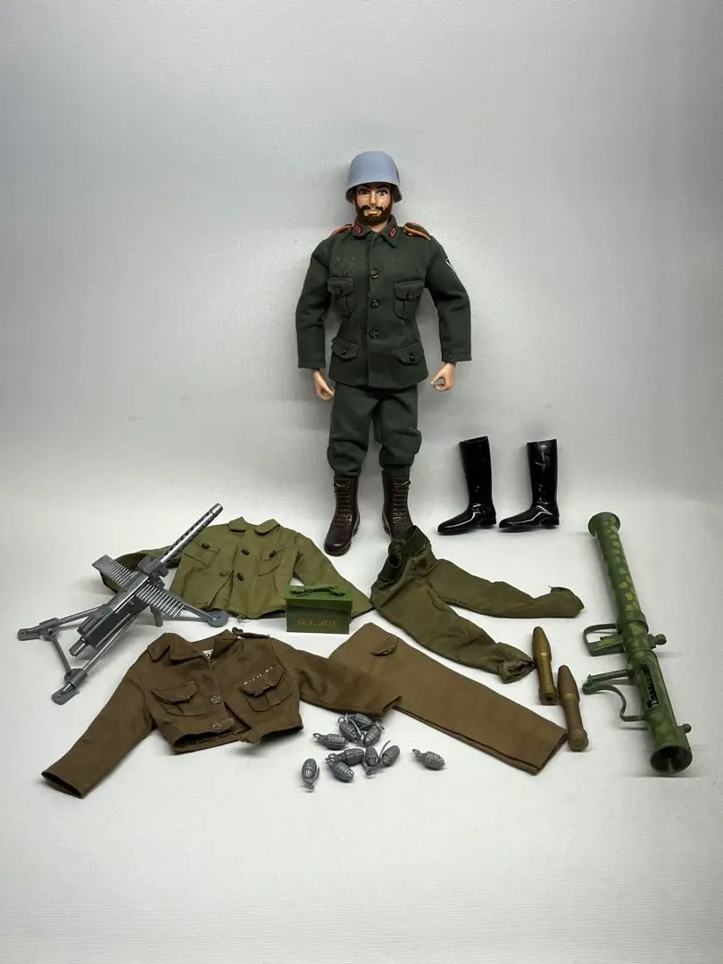 GIジョー 軍服フィギュア タカラ製 当時物/タカラ/ニューGIジョー/前線司令部/ミリタリーフィギュア