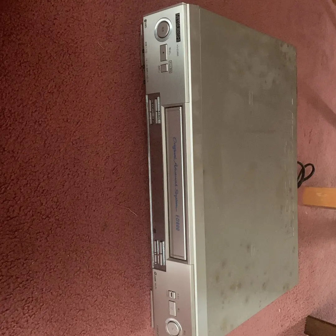 三菱電機　HV-ED600 SVHS ビデオデッキ 三菱電機 HV-ED600 S-VHSビデオデッキ - メルカリ
