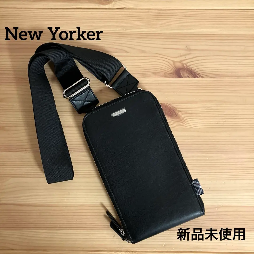 割引します!] NEWYORKER スマホショルダー新品