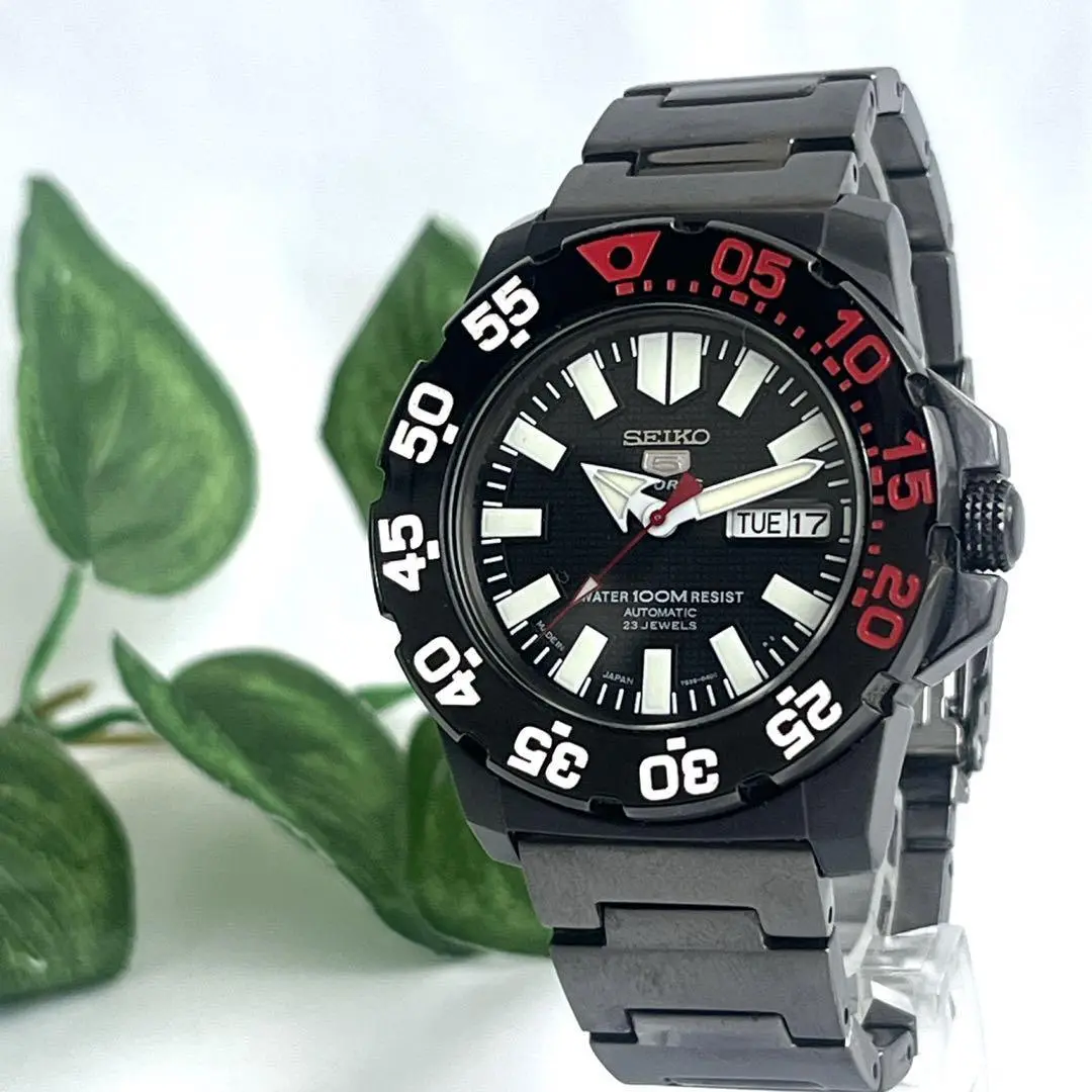 SEIKO(セイコー) / 自動巻腕時計/アナログ/オレンジ/7S36-03D0