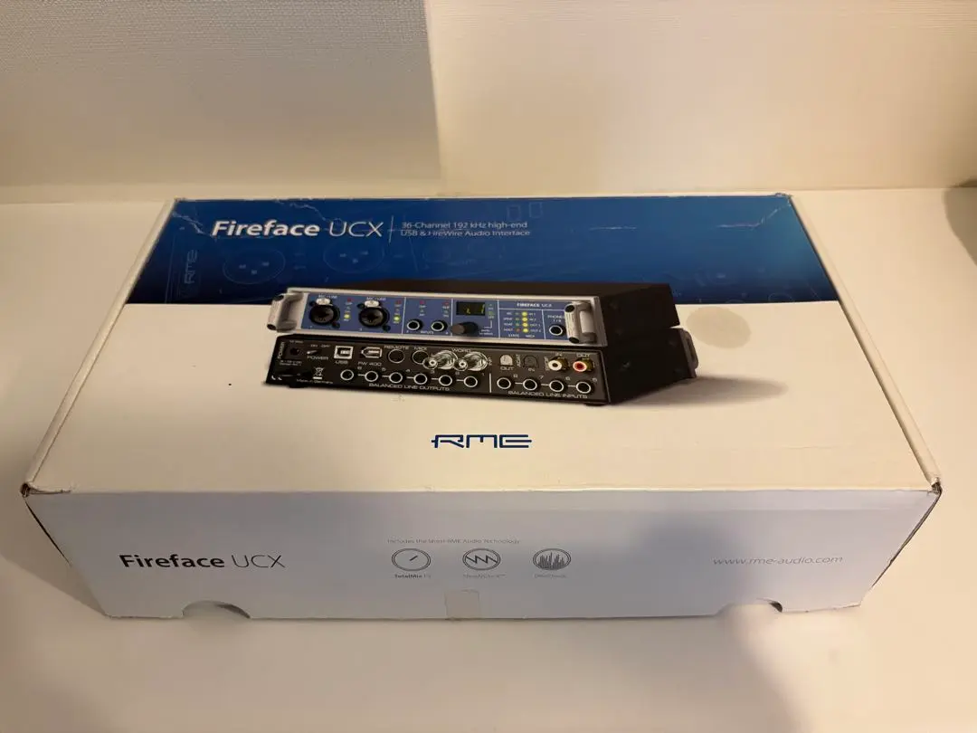 RME fireface uc インターフェイス 完動品 箱付き Fireface UCX - Synthax Japan Inc. [シンタックスジャパン]