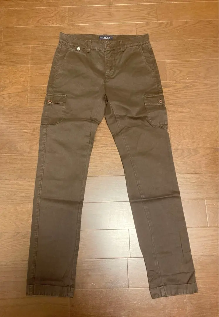 Thumbnail of HYDROGEN Men's Military Cargo Pants with Skull Logo