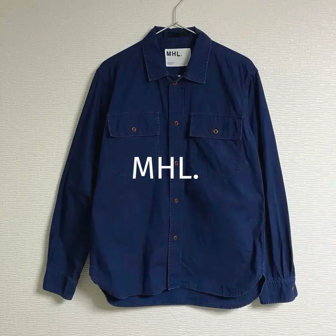 美品　MHL ダンガリーシャツ 2025年最新】MHL. デニムシャツ・ダンガリーシャツの人気