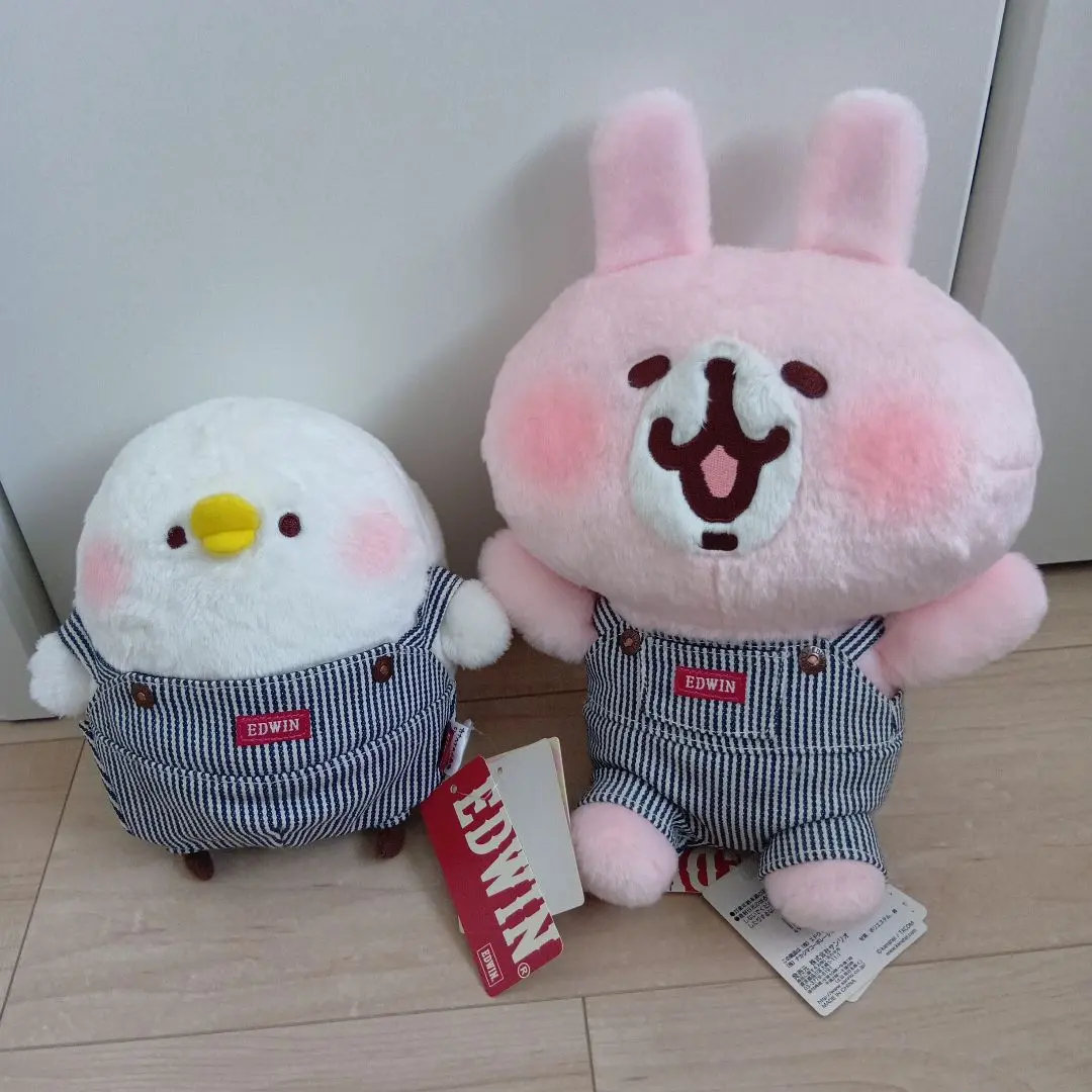 カナヘイ　EDWIN コラボ　ぬいぐるみ　うさぎ　ピスケ Amazon.co.jp: カナヘイ ピスケ＆うさぎ EDWIN コラボ