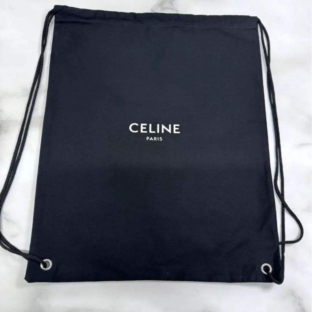 【未使用】CELINE ノベルティ ナップサック 未使用】CELINE ノベルティ ナップサック - メルカリ