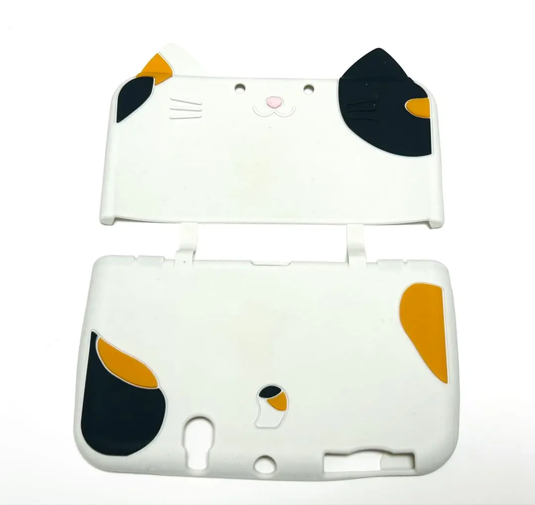 新品未開封 CYBERシリコンカバーねこにゃんDX(New 3DS LL用)ミケ