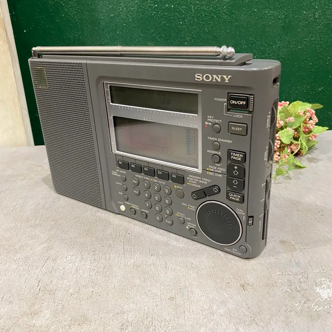 SONY ICF-SW77 BCLラジオ　（ジャンク） SONY高機能BCLラジオ ICF-SW77(ジャンク扱い)