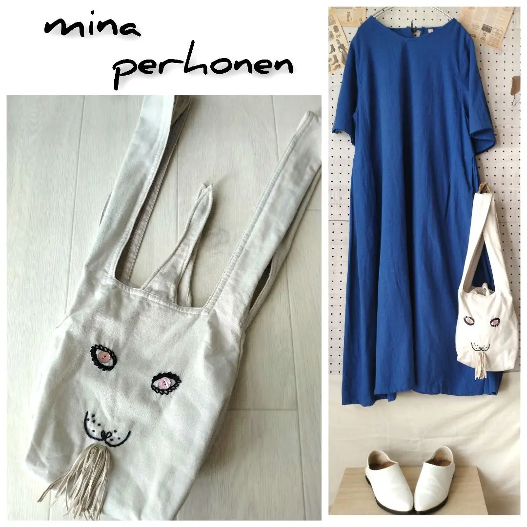 と*こ様 ミナペルホネン ウサバック ミナペルホネン mina perhonen usa bag ウサバッグ （小）