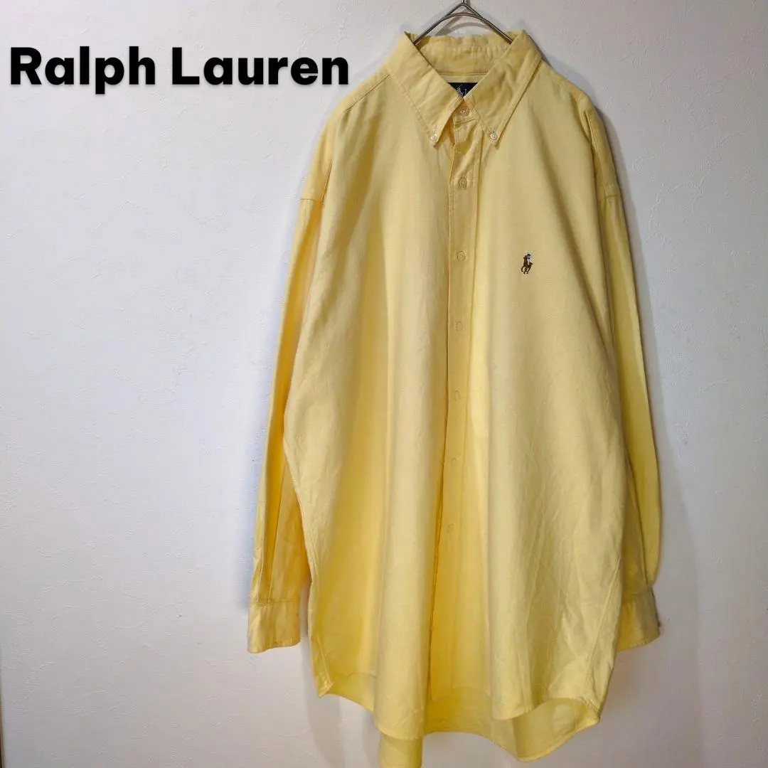 Thumbnail of Ralph Lauren Embroidered Color Pony BD Shirt XL