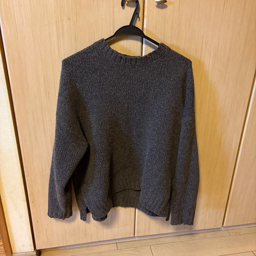 美國風holic毛衣棕色 的縮圖