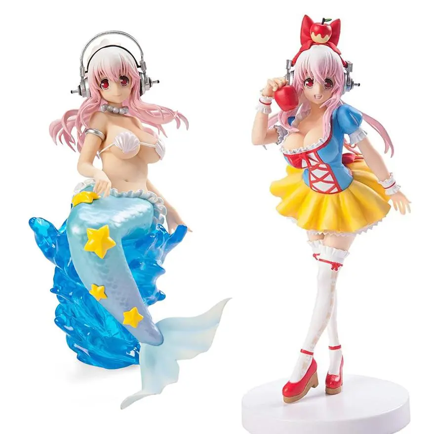そに子ちゃんとおとぎばなしシリーズ　ハート女王　しらゆき　人魚姫　4体セット 中古】(本体A/箱B)すーぱーそに子 そに子ちゃんとおとぎばなし