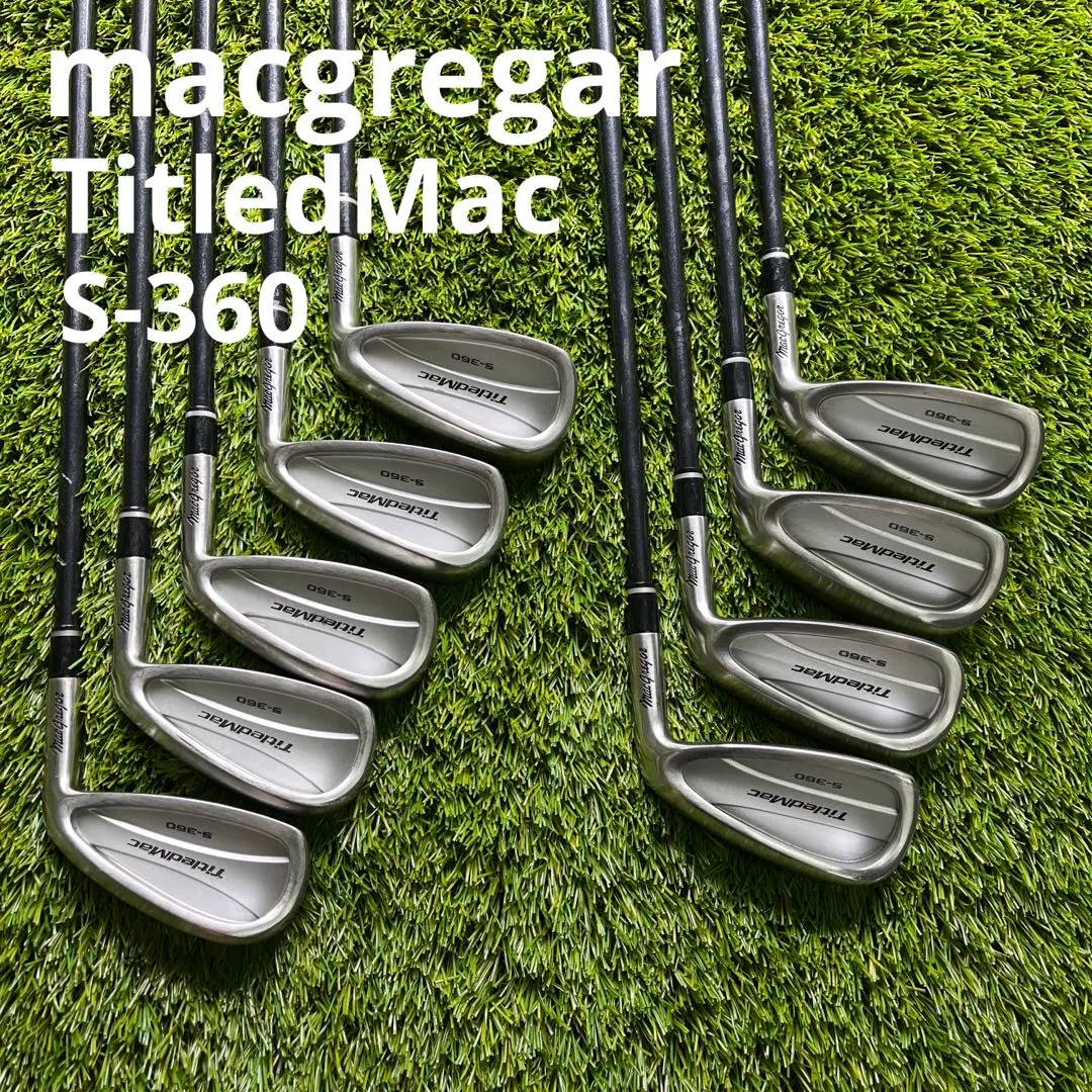 【レフティ】macgregar マグレガー TitledMac アイアン 10本 レフティ】macgregar マグレガー TitledMac アイアン 10本