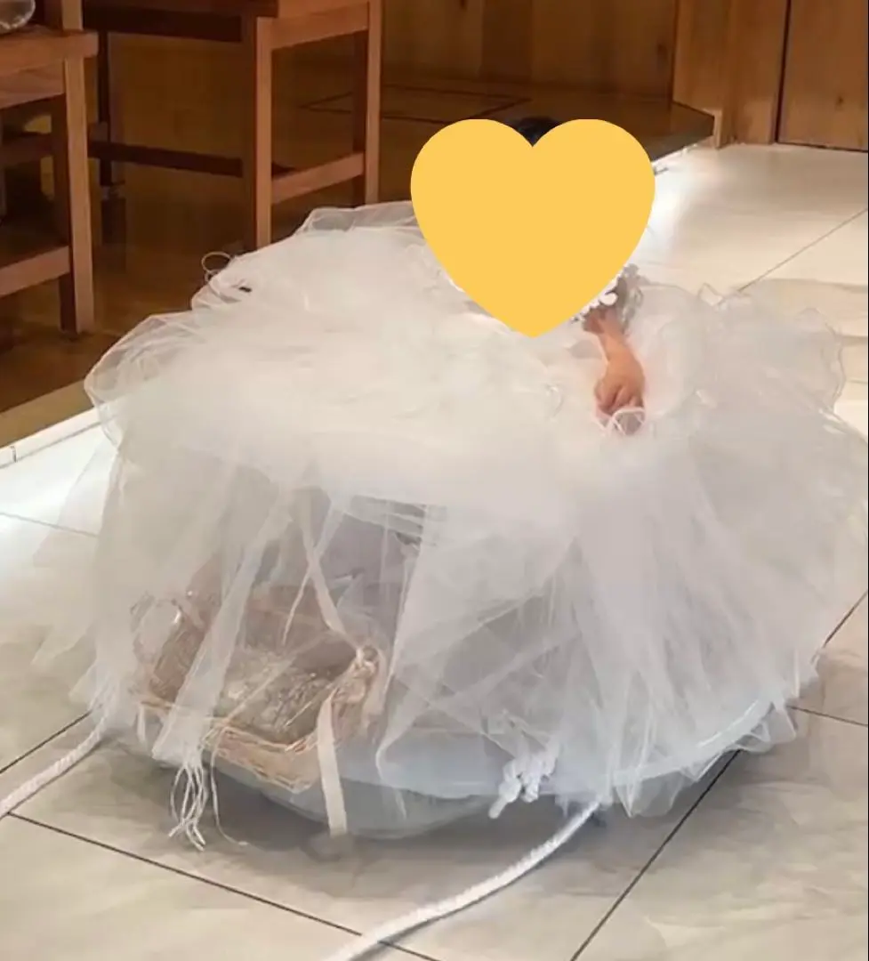 結婚式　リングガール　歩行器　装飾品のみ 歩行器 結婚式 リングボーイ リングガール - メルカリ